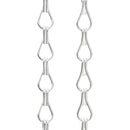 vidaXL alumínium láncos ajtószúnyogháló 90 x 212 cm