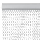 vidaXL alumínium láncos ajtószúnyogháló 100 x 212 cm
