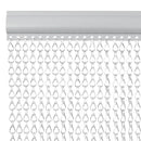 vidaXL alumínium láncos ajtószúnyogháló 100 x 226 cm