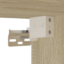 vidaXL sonoma tölgy színű szerelt fa függő szekrény 29,5 x 31 x 60 cm