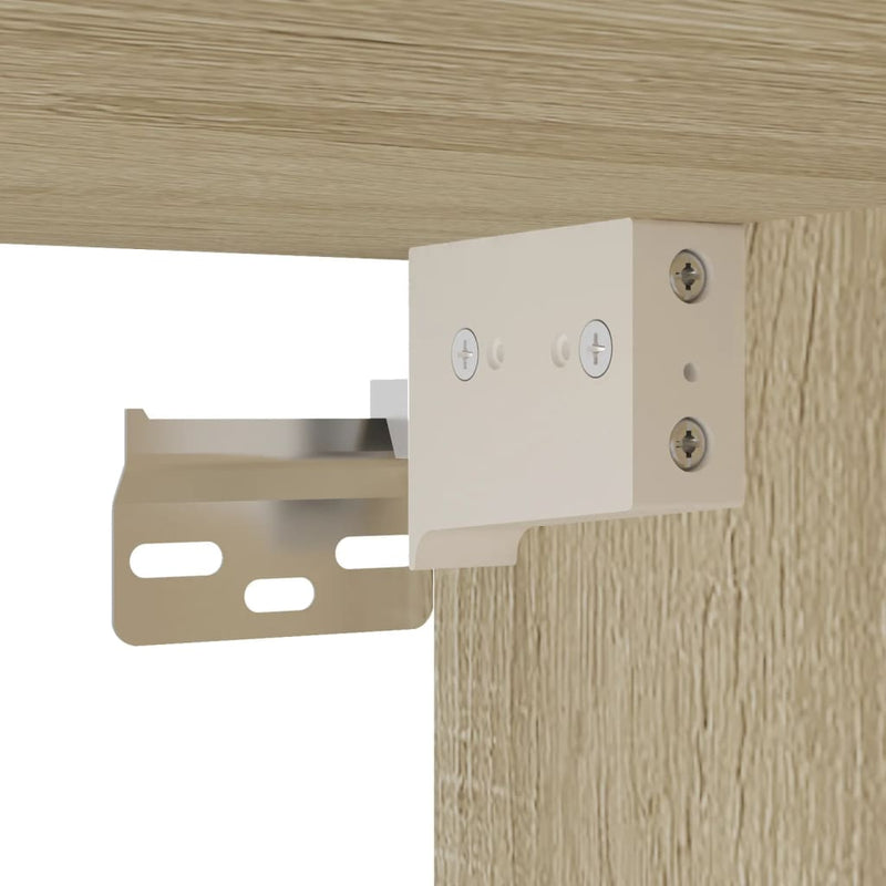 vidaXL sonoma tölgy színű szerelt fa függő szekrény 29,5 x 31 x 60 cm