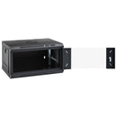 vidaXL 6U fali hálózati szekrény 19" IP20 53x40x30 cm