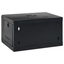 vidaXL 6U fali hálózati szekrény 19" IP20 53x40x30 cm