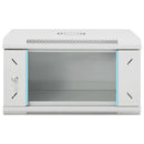 vidaXL 6U fali hálózati szekrény 19" IP20 53x40x30 cm