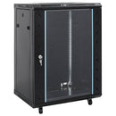vidaXL 15U hálózati szekrény forgólábbal 19" IP20 60x45x86 cm