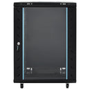 vidaXL 15U hálózati szekrény forgólábbal 19" IP20 60x45x86 cm