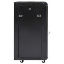 vidaXL 15U hálózati szekrény forgólábbal 19" IP20 60x45x86 cm