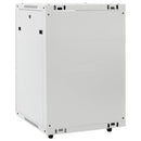 vidaXL 15U hálózati szekrény 19" forgó lábakkal IP20 60x45x86 cm