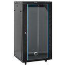 vidaXL 22U hálózati szekrény forgólábbal 19" IP20 60x60x120 cm