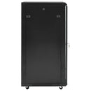 vidaXL 22U hálózati szekrény forgólábbal 19" IP20 60x60x120 cm