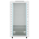 vidaXL 22U hálózati szekrény 19" forgó lábakkal IP20 60 x 60 x 120 cm