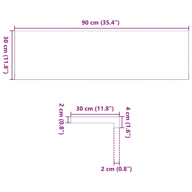 vidaXL 8 db tömör tölgyfa világosbarna lépcsőfokok 90x30x2 cm