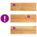 vidaXL 20 db tömör tölgyfa világosbarna lépcsőfokok 80x30x2 cm