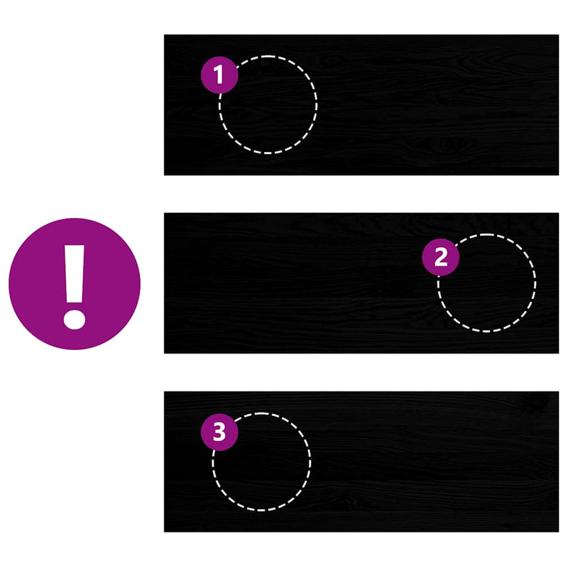 vidaXL lépcsőfokok 4 db Sötétbarna 70x25x2 cm tömör fa tölgyfa