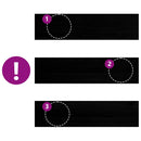 vidaXL lépcsőfokok 4 db Sötétbarna 100x25x2 cm tömör fa tölgyfa