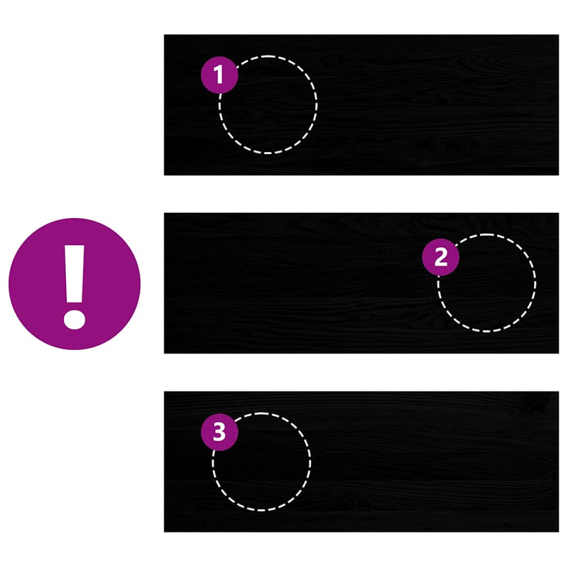 vidaXL lépcsőfokok 8 db Sötétbarna 70x25x2 cm tömör fa tölgyfa