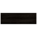 vidaXL lépcsőfokok 12 db Sötétbarna 80x30x2 cm tömör fa tölgyfa