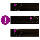 vidaXL lépcsőfokok 12 db Sötétbarna 90x30x2 cm tömör fa tölgyfa