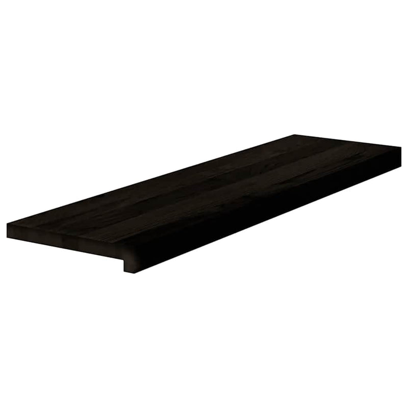 vidaXL lépcsőfokok 16 db sötétbarna 90x30x2 cm tömör fa tölgyfa