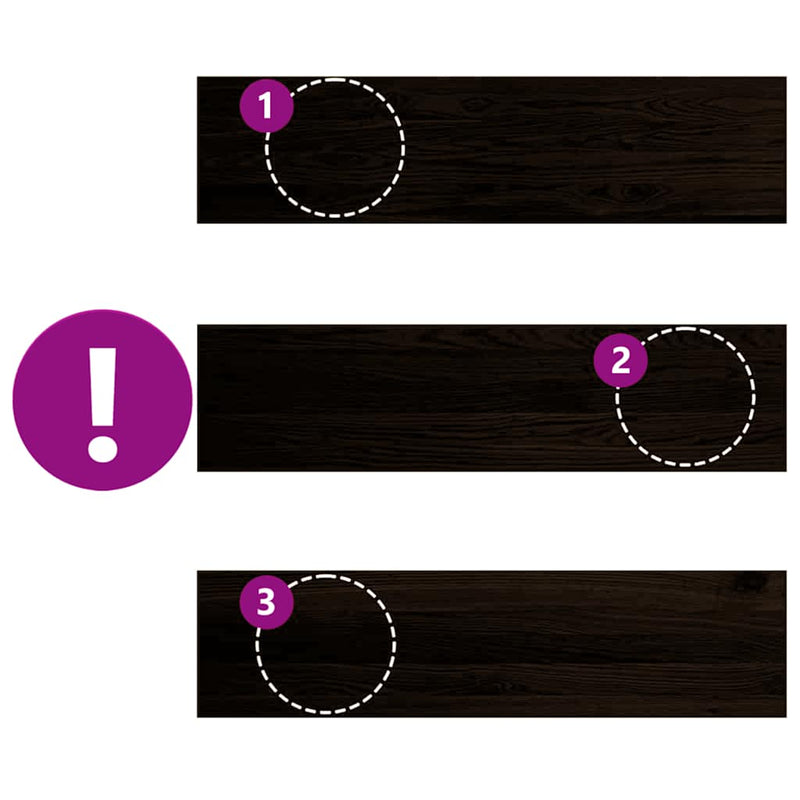 vidaXL lépcsőfokok 16 db sötétbarna 100x30x2 cm tömör fa tölgyfa