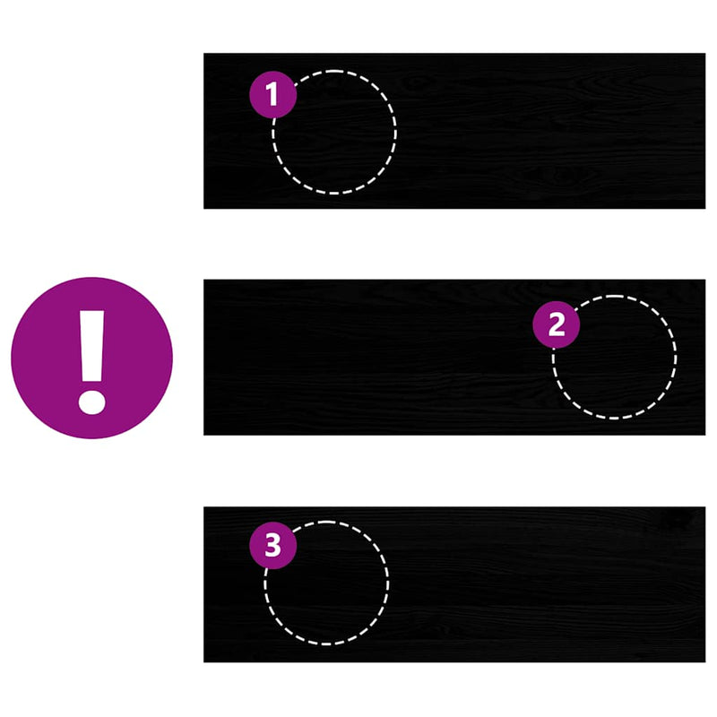 vidaXL lépcsőfokok 20 db Sötétbarna 80x30x2 cm tömör fa tölgyfa