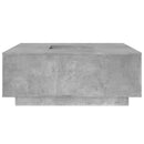 vidaXL betonszürke szerelt fa dohányzóasztal 100x100x40 cm