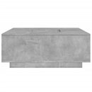 vidaXL betonszürke szerelt fa dohányzóasztal 100x100x40 cm