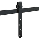 vidaXL Tolószekrény ajtókészlet 91 cm szénacél