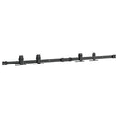 vidaXL Tolószekrény ajtókészlet 122 cm szénacél