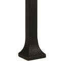 vidaXL piros és barna tömör mangófa traktor bárasztal 55x120x107 cm