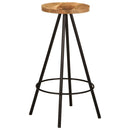 vidaXL 5 részes tömör mangófa bárszett