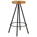 vidaXL 7 részes tömör mangófa bárszett