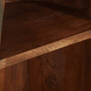 vidaXL tömör újrahasznosított fa csónakszekrény 39 x 27 x 127 cm