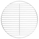 vidaXL kerek 304 rozsdamentes acél BBQ grillrács Ø34,5 cm