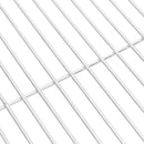 vidaXL kerek 304 rozsdamentes acél BBQ grillrács Ø34,5 cm