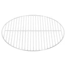 vidaXL kerek 304 rozsdamentes acél BBQ grillrács Ø44,5 cm