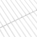 vidaXL kerek 304 rozsdamentes acél BBQ grillrács Ø44,5 cm