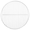 vidaXL kerek 304 rozsdamentes acél BBQ grillrács Ø37 cm