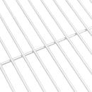 vidaXL kerek 304 rozsdamentes acél BBQ grillrács Ø37 cm