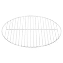 vidaXL kerek 304 rozsdamentes acél BBQ grillrács Ø40 cm