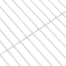 vidaXL kerek 304 rozsdamentes acél BBQ grillrács Ø40 cm