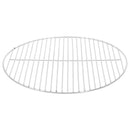 vidaXL kerek 304 rozsdamentes acél BBQ grillrács Ø47 cm