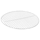 vidaXL kerek 304 rozsdamentes acél BBQ grillrács Ø47 cm