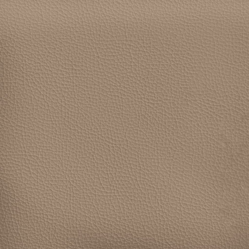 vidaXL cappuccino színű műbőr ágykeret 200x200 cm