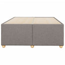 vidaXL ágykeret matrac nélkül tópszín 120x190 cm anyagból