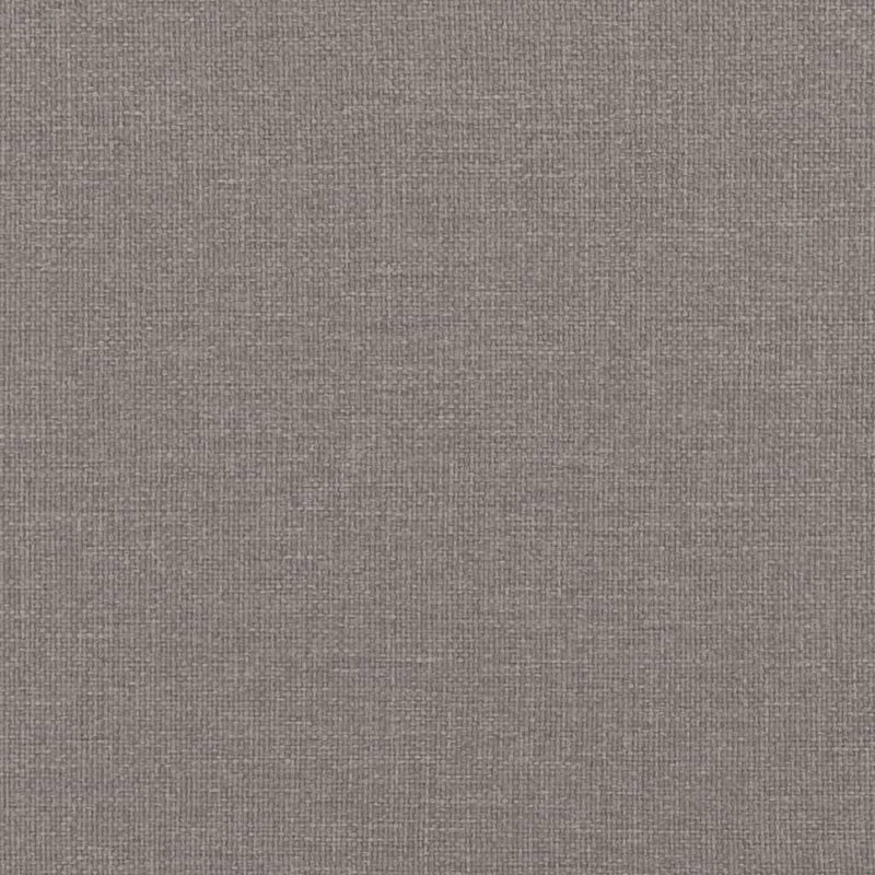 vidaXL tópszínű szövet ágykeret matrac nélkül 200 x 200 cm