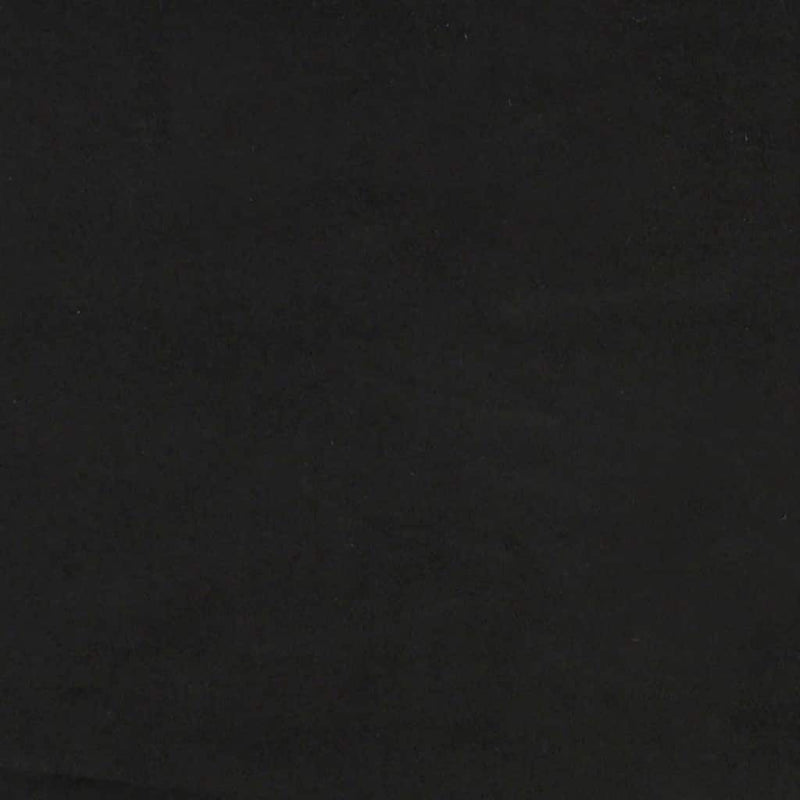 vidaXL fekete bársony ágykeret matrac nélkül 140x200 cm