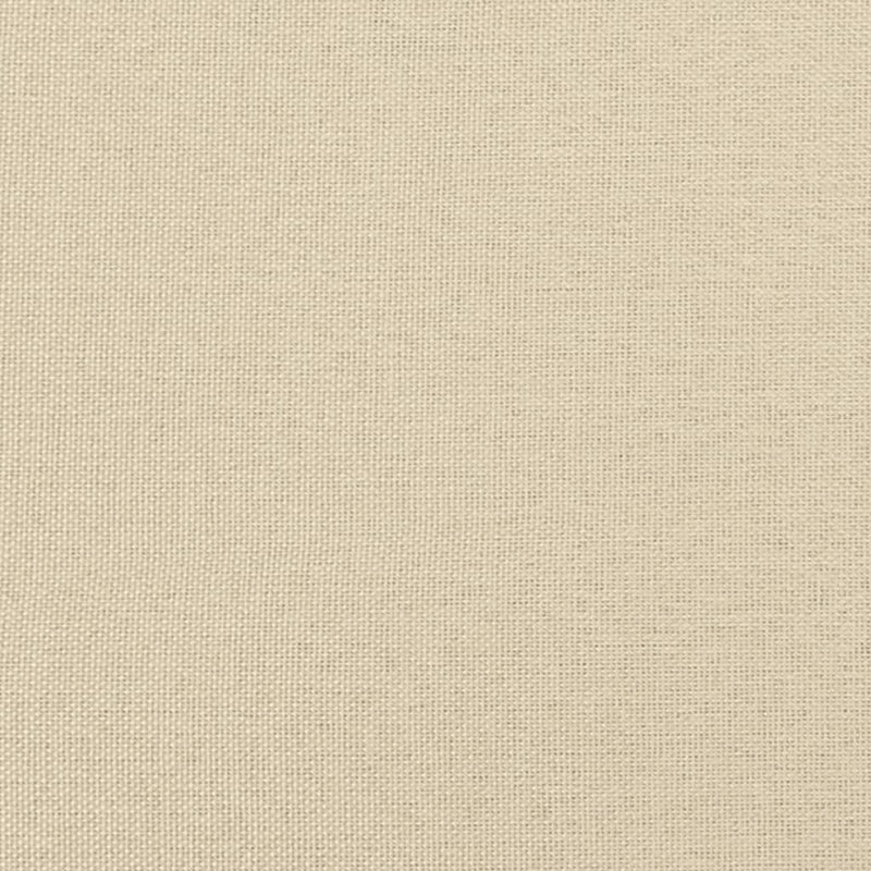 vidaXL krémszínű szövet rugós ágy matraccal 180 x 200 cm