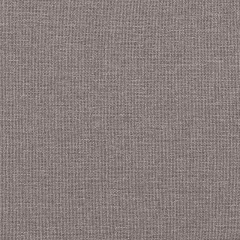 vidaXL tópszínű szövet rugós ágy matraccal 120 x 200 cm