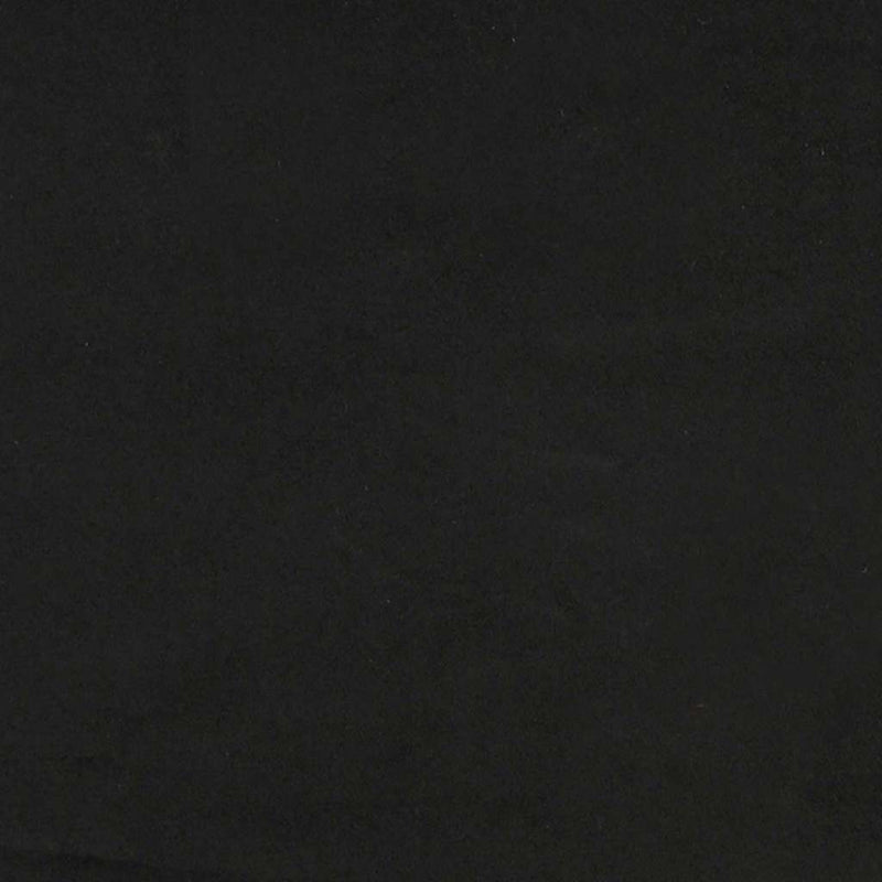 vidaXL fekete bársony rugós ágy matraccal 180x200 cm